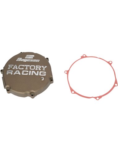 CLUTCH COVER FACTORY RACING ALUMINUM REPLACEMENT MAGNESIUM BOYESEN CC-12M