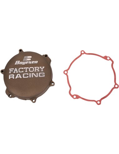 CLUTCH COVER FACTORY RACING ALUMINUM REPLACEMENT MAGNESIUM BOYESEN CC-33M