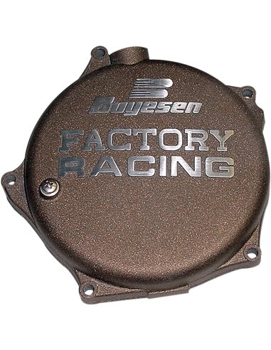 CLUTCH COVER FACTORY RACING ALUMINUM REPLACEMENT MAGNESIUM BOYESEN CC-17M