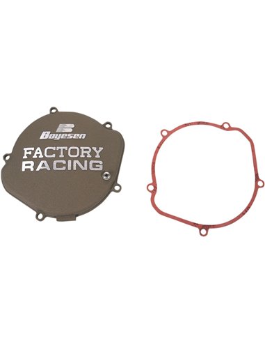 CLUTCH COVER FACTORY RACING ALUMINUM REPLACEMENT MAGNESIUM BOYESEN CC-06XM