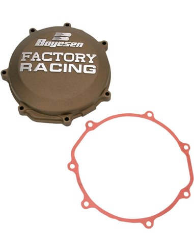 CLUTCH COVER FACTORY RACING ALUMINUM REPLACEMENT MAGNESIUM BOYESEN CC38CM