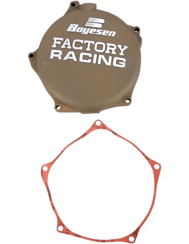 CLUTCH COVER FACTORY RACING ALUMINUM REPLACEMENT MAGNESIUM BOYESEN CC-17AM