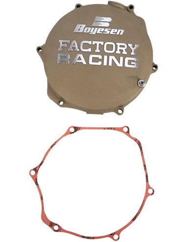 CLUTCH COVER FACTORY RACING ALUMINUM REPLACEMENT MAGNESIUM BOYESEN CC-26AM