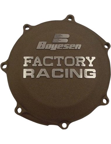 CLUTCH COVER FACTORY RACING ALUMINUM REPLACEMENT MAGNESIUM BOYESEN CC-37AM