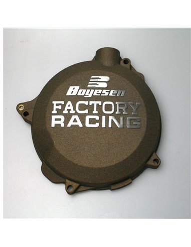 CLUTCH COVER FACTORY RACING ALUMINUM REPLACEMENT MAGNESIUM BOYESEN CC-42AM