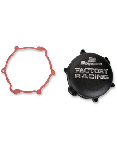 Couvercle d'embrayage FACTORY RACING aluminium noir CC-33B