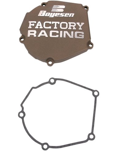 IGNITION COVER FACTORY RACING ALUMINUM REPLACEMENT MAGNESIUM BOYESEN SC-12AM