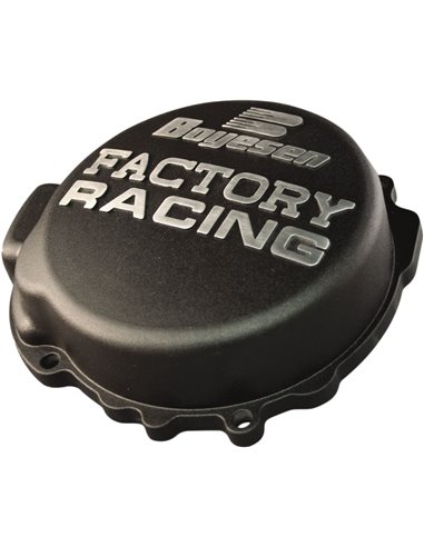 IGNITION COVER FACTORY RACING ALUMINUM REPLACEMENT BLACK BOYESEN SC10AB