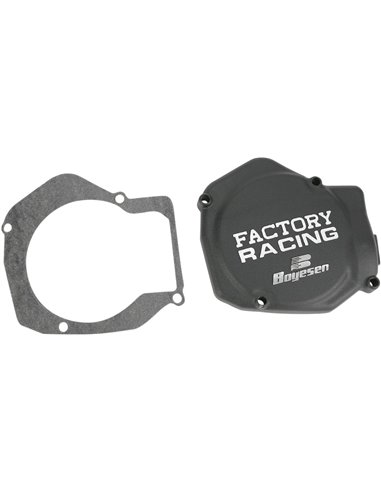 Bouchon d'allumage en aluminium Boyesen Factory Racing noir SC01AB