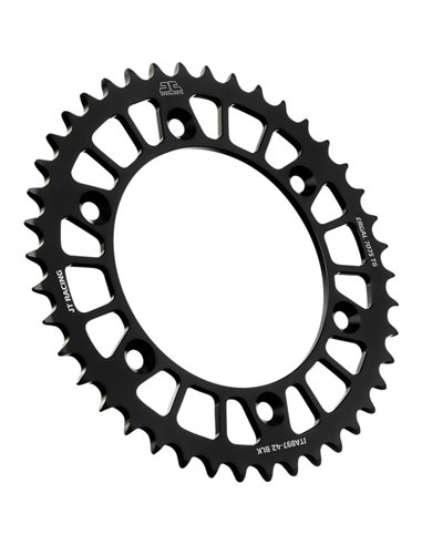 JT SPROCKETS SPROCKET RL 42T HUS/KTM BLK JTA897.42BLK