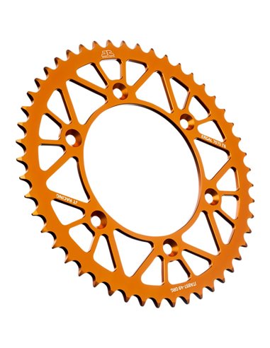 Corona de transmisión JT SPROCKETS RL 49 dientes HUS/KTM naranja JTA897.49ORG