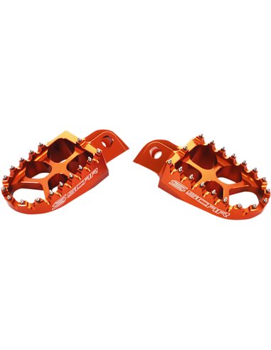 SCAR EVOLUTION FOOTPEGS ORANGE S5511OR