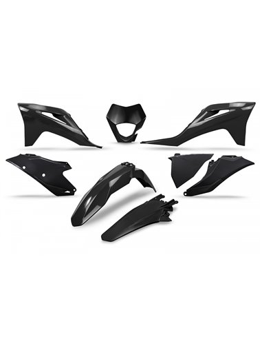 Kit de plásticos UFO GASGAS 21 ENDURO negro GGKIT703-001