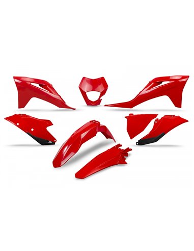 Kit de plastiques UFO GASGAS 21 ENDURO rouge GGKIT703-062