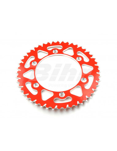 Rear sprocket ESJOT Aluminium red 51-32043-52SR teeth