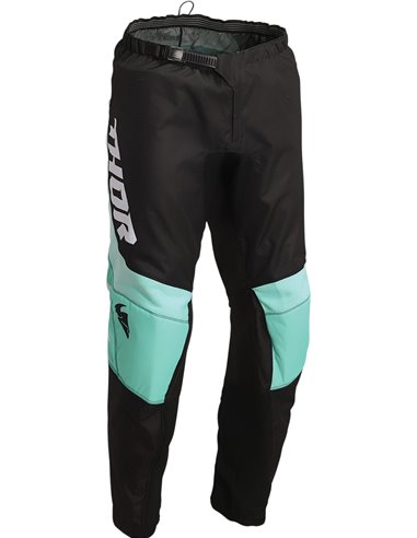 Pantalon de motocross Thor-MX 2022 Sector Chevron noir/mint 40 2901-9344