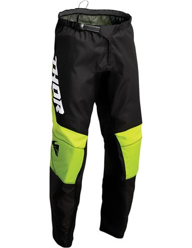 Pantalón motocross Thor-MX 2022 Sector Chevron negro/verde 40 2901-9377