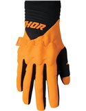 Gants moto cross Thor-MX 2022 Rebound orange fluor/noir XS 3330-6728