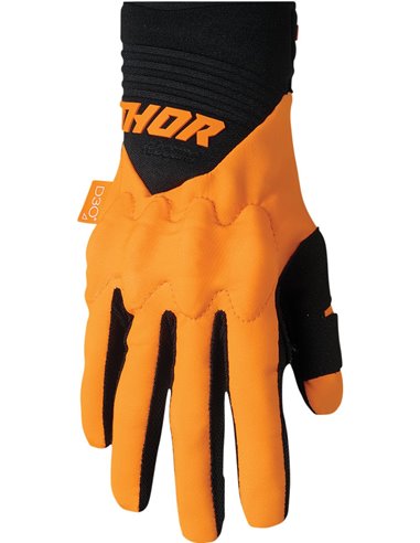 Gants moto cross Thor-MX 2022 Rebound orange fluor/noir XS 3330-6728