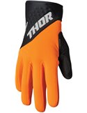 Gants moto cross Thor-MX 2022 Spectrum Cold orange/noir XS 3330-6746