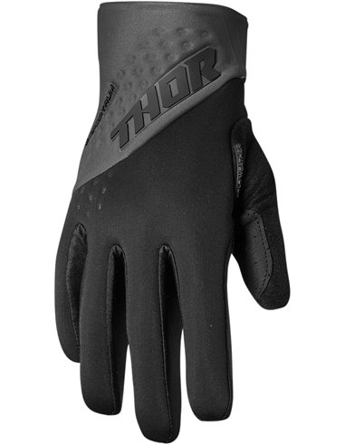 Gants moto cross Thor-MX 2022 Spectrum Cold noir/charcoal XS 3330-6752