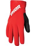 Gants moto cross Thor-MX 2022 Spectrum Cold rouge/blanc XS 3330-6758