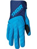 Gants moto cross Thor-MX 2022 Spectrum bleu/navy XS 3330-6831