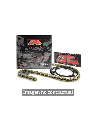 Kit cadena JT 520X1R (13-50-114) Cadena amb enganxi per reblar KC346875