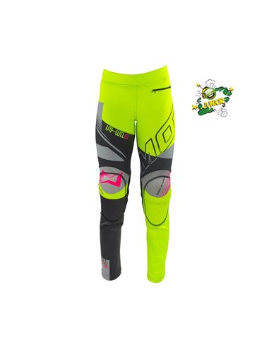 Pantalon Trial MOTS Junior, Fluo, S/6 años