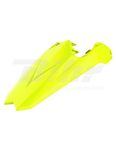 Guarda-lamas traseiro Polisport RR 18-19 + painéis laterais Amarelo neon 8556000003