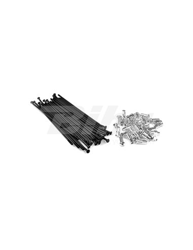 Jeu de rayons noirs pour jante 18 pour moyeu OEM 25 1402/3