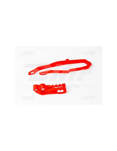 Chain guide + skate UFO-Plast Honda red HO04631-070