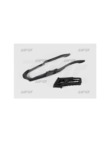 Chain guide + skate UFO-Plast Honda black HO04633-001