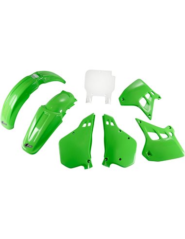 Kit de PlÃ¡stica UFO Color oem Kawasaki KX250 KAKIT188999