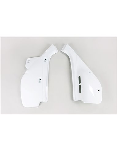 Tapas laterales Honda Xr600R blanco Ho02639-041 UFO-Plast