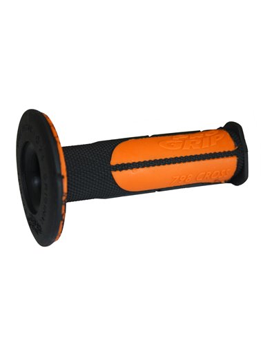 Punhos Offroad de Dupla Densidade 798 Closed End Preto / Laranja PRO GRIP PA079800NEAC