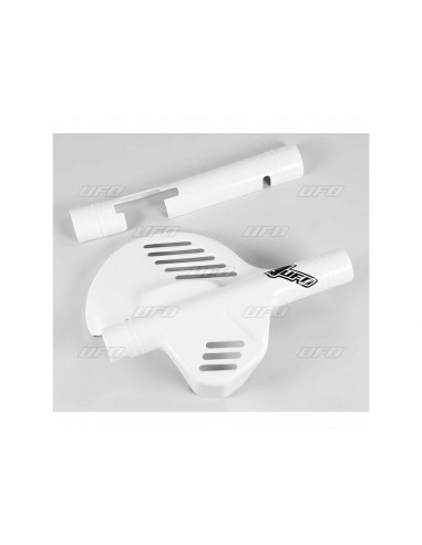 Protecteur de disque avant UFO-Plast Honda XR600R blanc