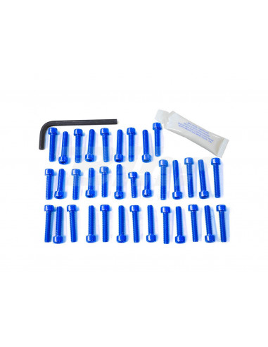 Kit cargols alumini motor Pro-Bolt EHO108B Blau