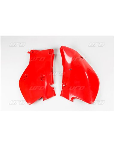 Tampas laterais traseiras UFO-Plast vermelho Honda XR650R