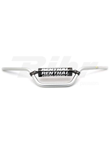 Manillar Renthal quad TRX LTZ plata amb protector negre 787-01-SI-03-219