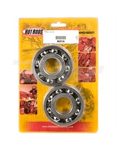 Rolamentos e vedações do virabrequim Hot Rods K014