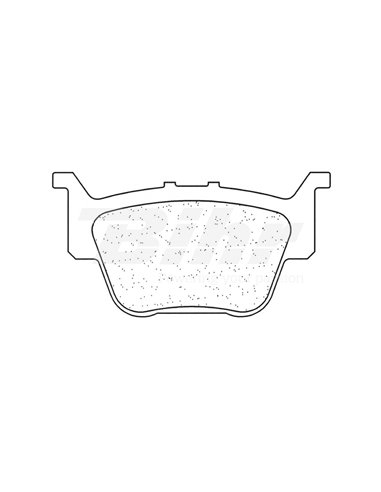Joc de pastilles sinteritzades CL Brakes (1140ATV1) Posició: Del darrere