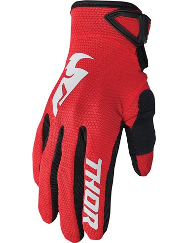 Guantes Sector Rojo Xs THOR-MX 2023 3330-7267