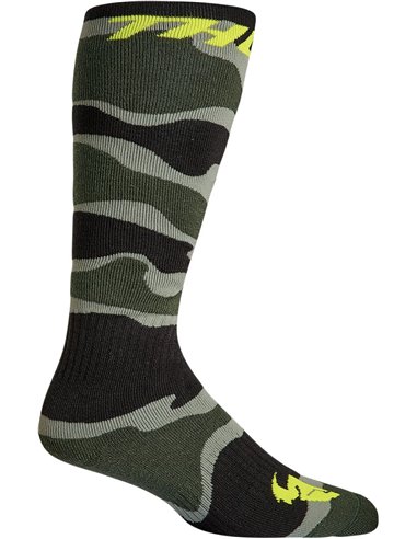 Calcetines Mx Camo Gn/Wh 6-9 THOR-MX 2023 3431-0671