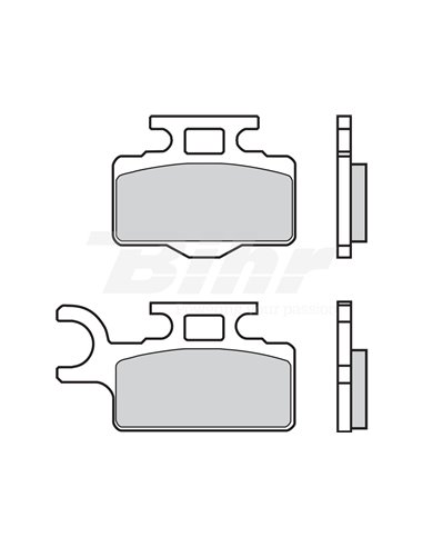 Brembo 07KA27SD Sintered Brake Pads Position: Front