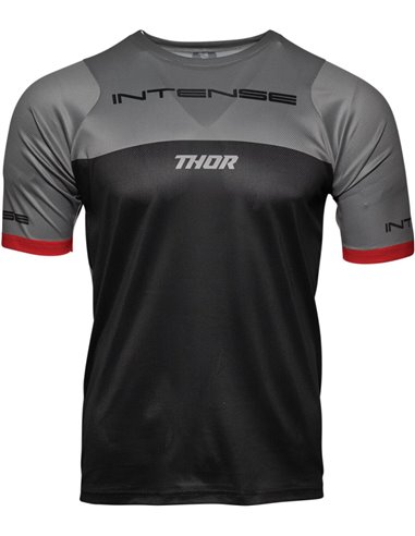 Camiseta Intense Ss Bk/Gy Xs THOR-MX 2023 5120-0056