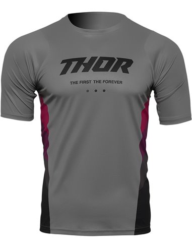 Camiseta Assist React Gy/Pu Xs THOR-MX 2023 5120-0174