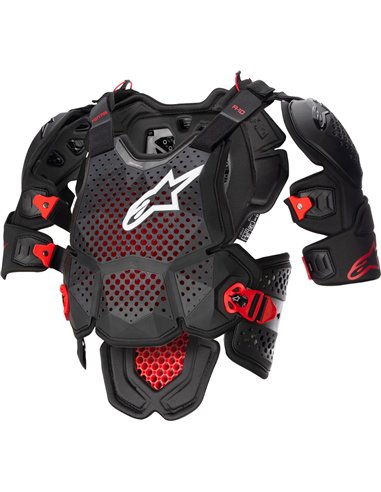 Protetor De Polo A10 V2 B/R Xs-S Alpinestars 6700523-1431-XS