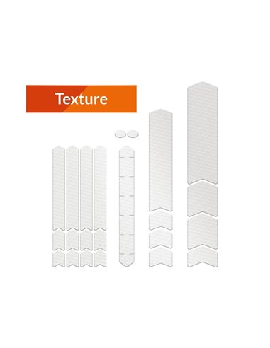 Kit adhesivos protectores cuadro ALGIS texture L transparente