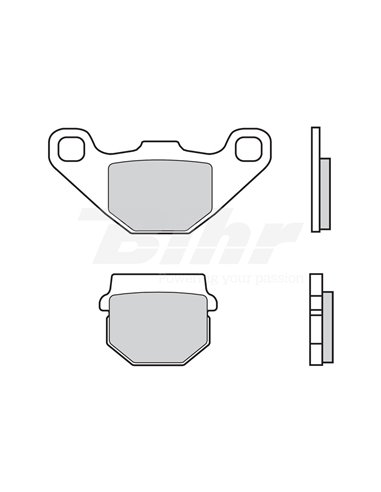 Brembo 07KA07SD Sintered Brake Pads Position: Front